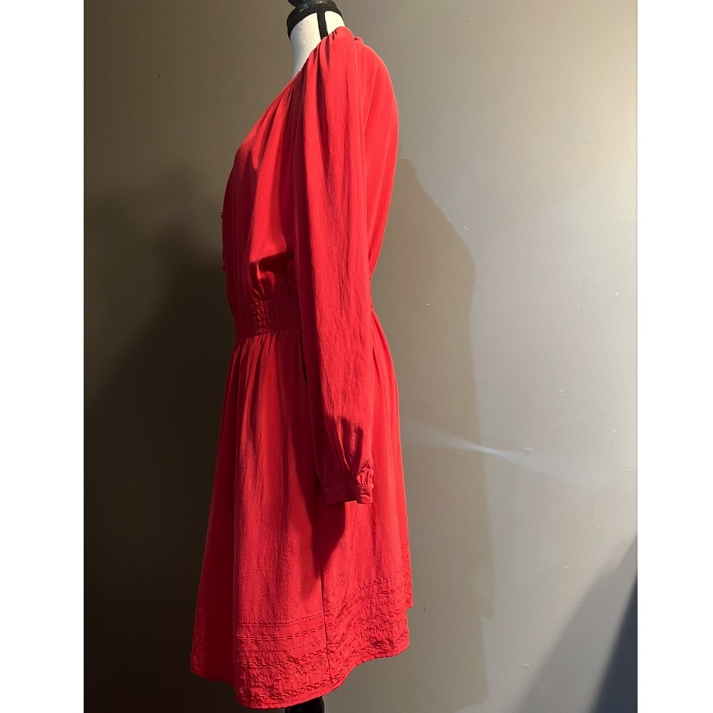 Vanessa Bruno Athé Vibrant Red Silk Dress.
Size 40 Fr, 8 US EUC - Picture 10 of 14